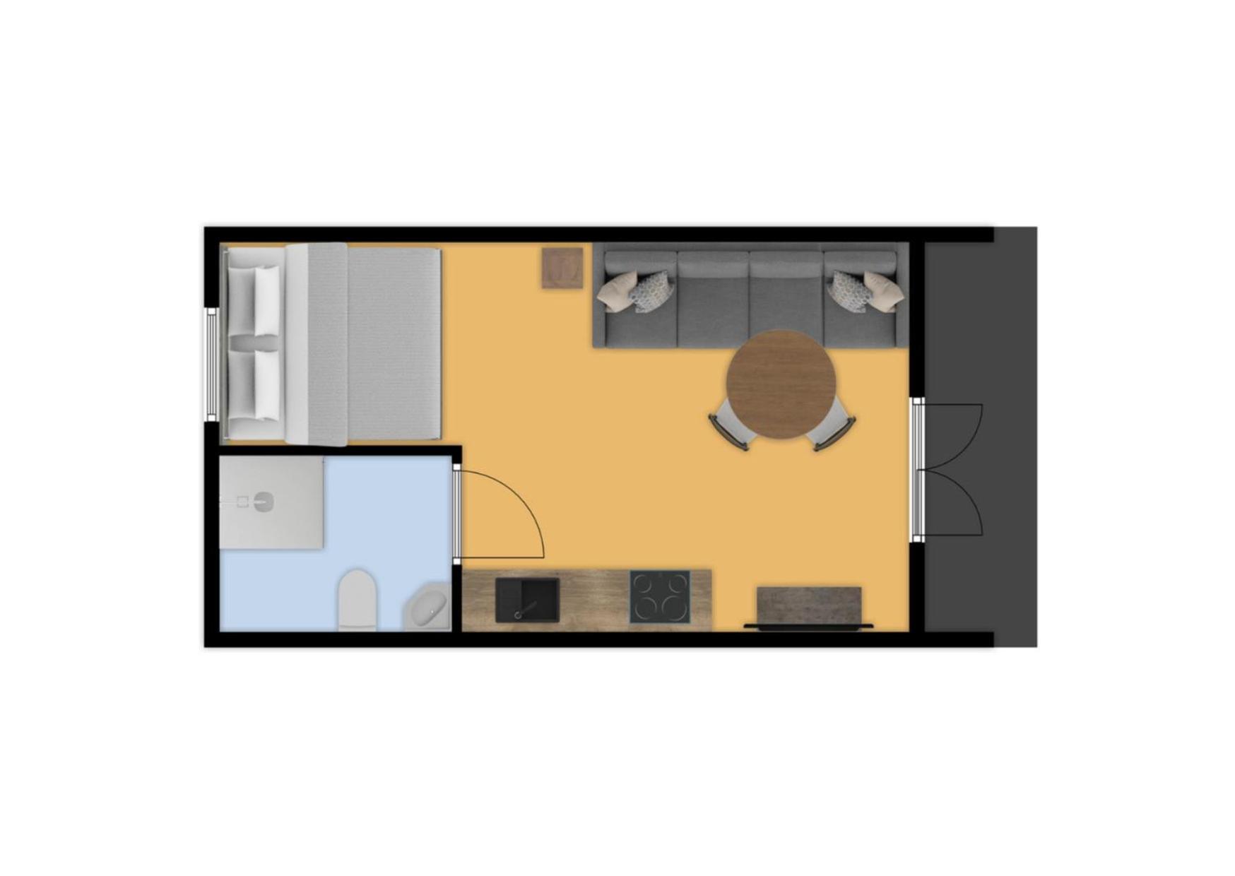 Rcn De Jagerstee Hotell Epe Rum bild
